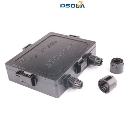 tyco junction box solar|New junction box with extremely low profile from Tyco Electronics.